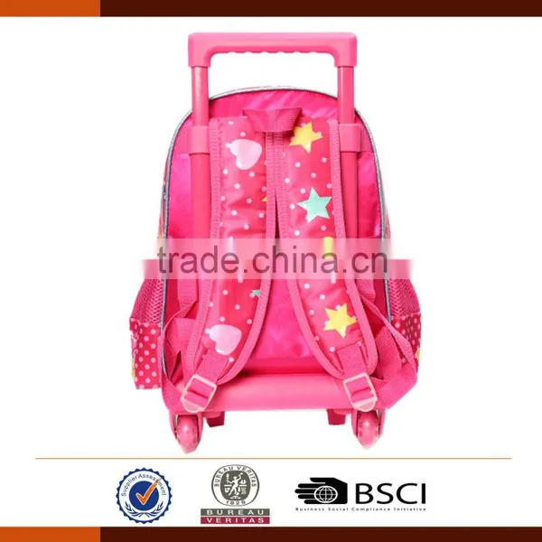 New Design Cute Panda Trolley School Bags for Girls photo-4