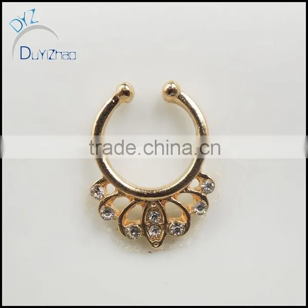 Fashion Septum Clicker Nose Ring Body Piercing photo-2
