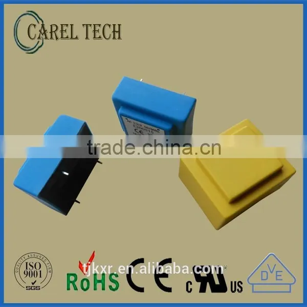 CE ROHS, UL VDE Approved, EI30/18 PCB Mounted,encapsulated, 2.7VA-3.0VA 220V 12V Transformer photo-6