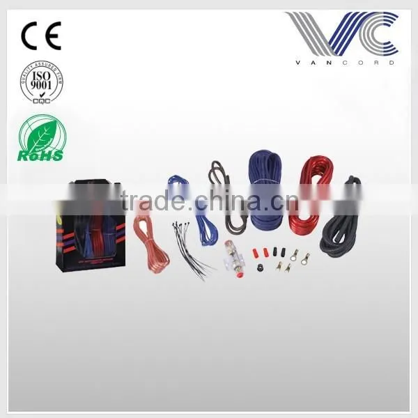 High Performance Amplifier Wiring Kit, Car Audio Power Amplifier Kits