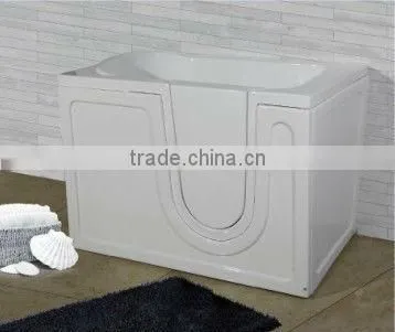 White Acrylic Walk in Bathtub for the Elderly photo-2
