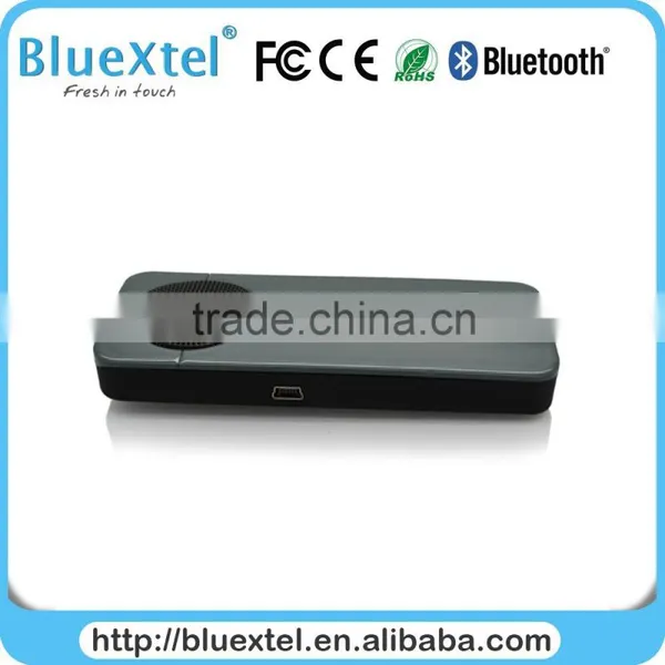 New Design Fashion Style Bluetooth Mini Car Kit With 6 Languages Hansfree With TTS photo-3