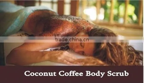 Private Label Natural Organic Coconut Coffee Body Scrub OEM photo-3