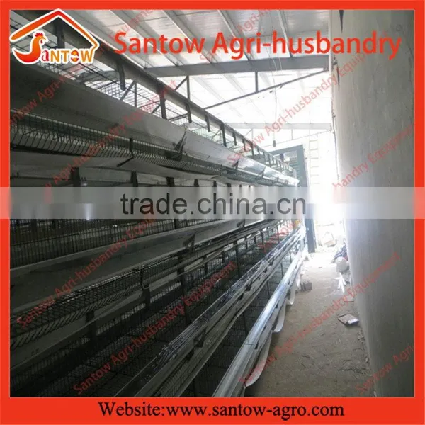 Stable Steel Structure Professional Chicken Egg Layer Cage Pakistan Poultry Farm photo-5