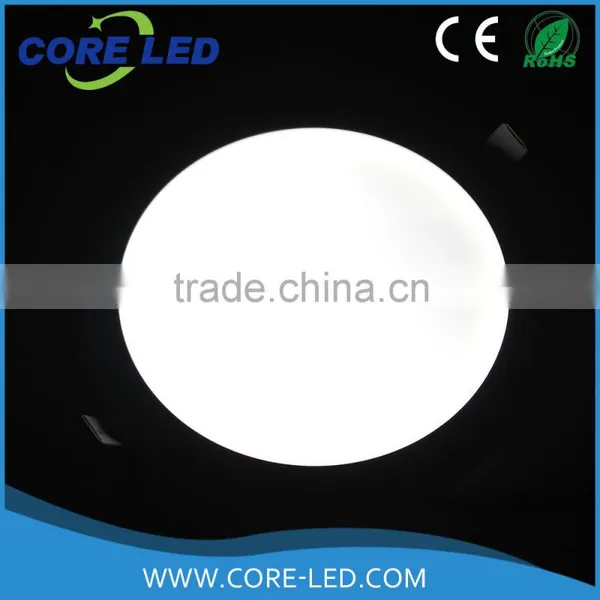 High standards panel light 12w , RA>75, with CE/ROHS, round panel lighting