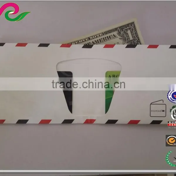 Cheapest Custom Design Evenlop Non Broken Blocking Rfid Recycle Tyvek Paper Money Wallet photo-3