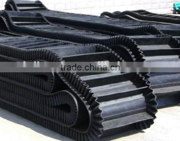 Excellent quality s shape sidewall conveyor belt made in china