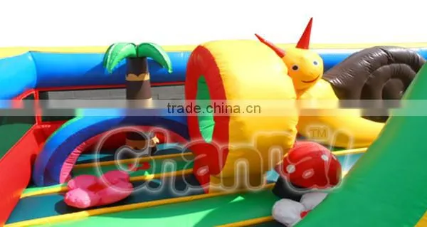 Pond Theme Toddler Playground,kids Indoor Snail Playground for Sale,children Castle Jumping Bed photo-2