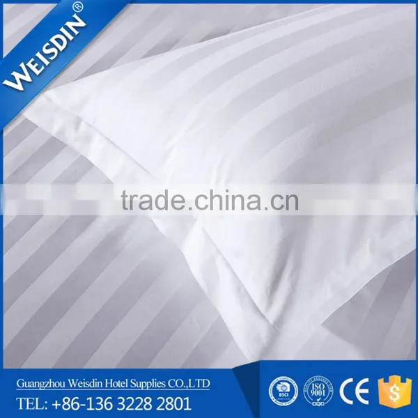 Economical 240tc Egyptian Cotton Wholesale Hotel White Pillowcases in Guangzhou photo-2