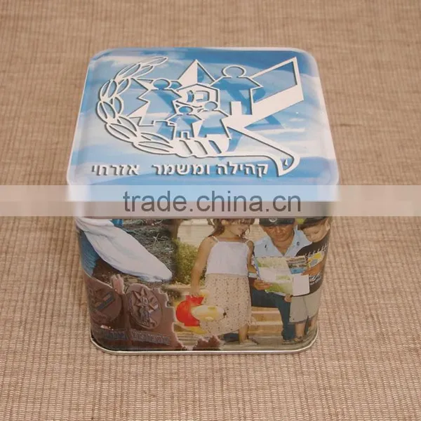 Square Tin Box for Accessory Storage& Beautiful Gift Tin Box photo-3