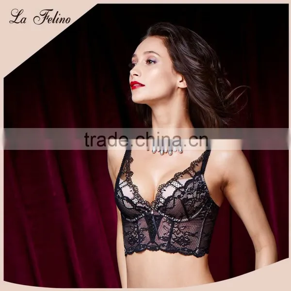 Sexiest D80 Cup Cotton See Through Sexy Lingerie Corset