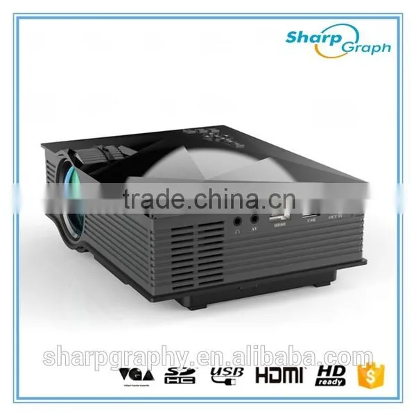 2016 China UNIC Miracast Full HD LED Wifi Projector UC46 Mobile Phone Home Theater Projectors photo-6