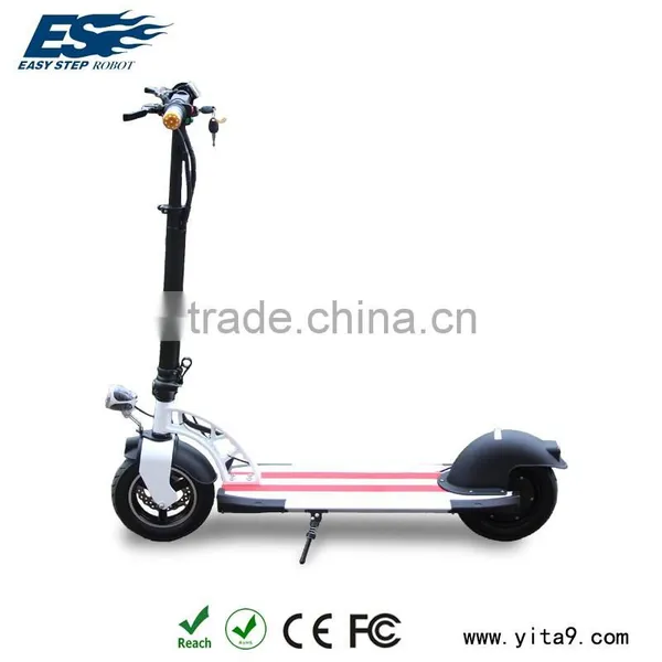 Remote Control Bluetooth 2 Wheel Self Balance Electric Scooter With Handlebar and Seat photo-3
