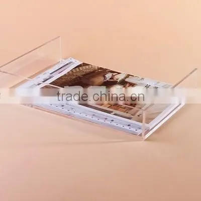 High Quality Clear Desk Acrylic Files Tray File Tray photo-2
