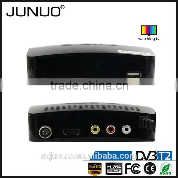 JUNUO Shenzhen Manufacture Best Quality Low Price 1080p HD Mstar 7t01 Dvb-t2 tv Decoder Set Top Box Georgia photo-3