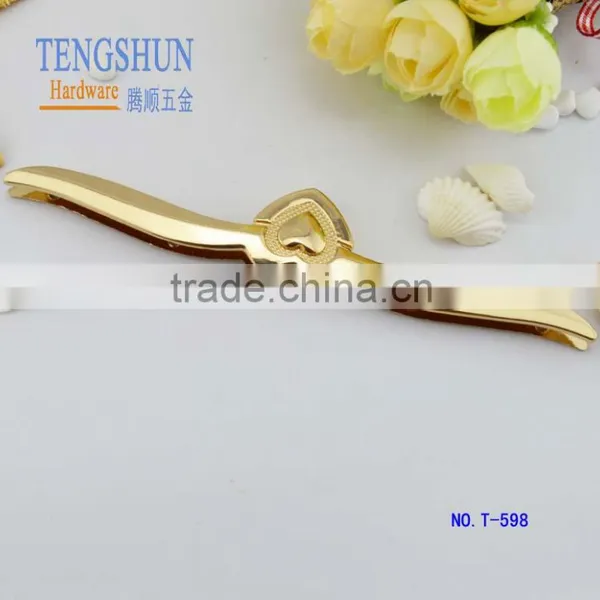 Zinc Alloy Decorative Side Clip for Purse New Style Metel Bag Parts Free Samples photo-2