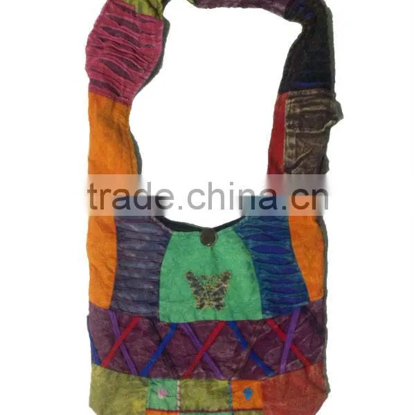 Nepali cotton hippe bags