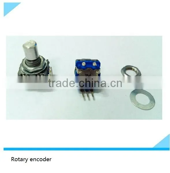 2015 HongYu Rotary Encoder With 20 Detents With Flat Shaft Electric Rotary Encoder photo-6