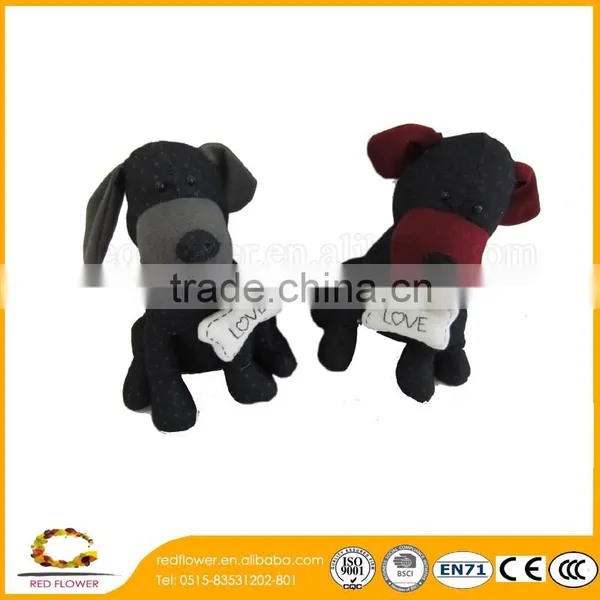 Bone Dog Stuffed Plush Toy Door Stop