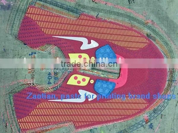 Water Based Fast Thickness 3D Effect Gloden Oil Screen Printing Paste photo-2