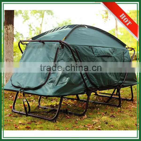 OEM Wholesale Lightweight Military Aluminum Alloy Folding Camping Tent Bed photo-2