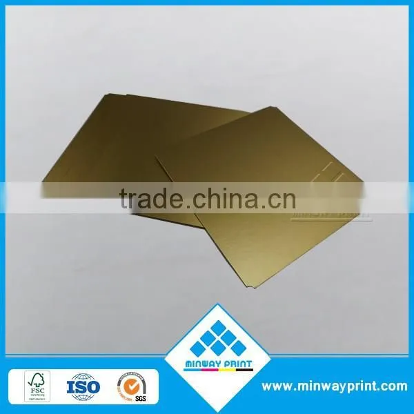 China Wholesale Decorative Custom Design Cake Paper Card Gold Card Paper Packaging for Bread