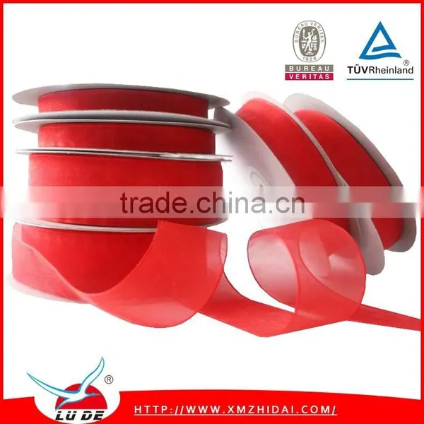 2015 Factory High Quality Wholesale Polyester Satin Ribbon photo-5