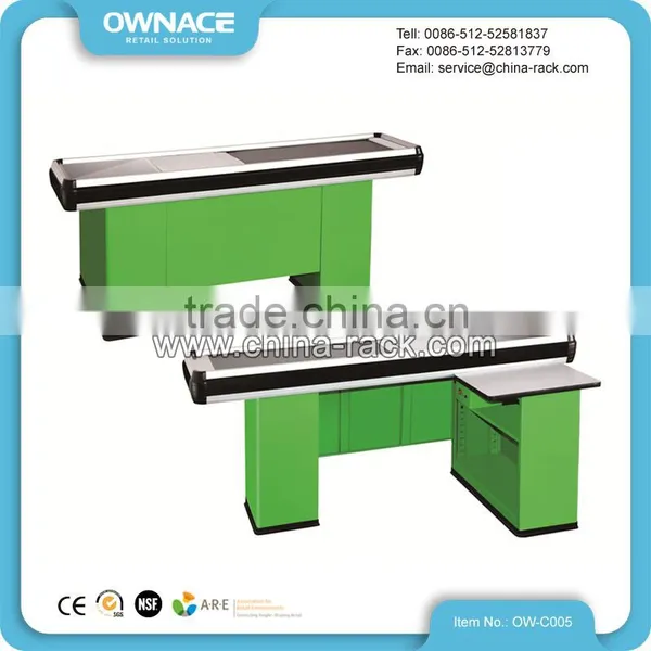 Hot Sale Supermarket Cashier Table for Sale photo-2