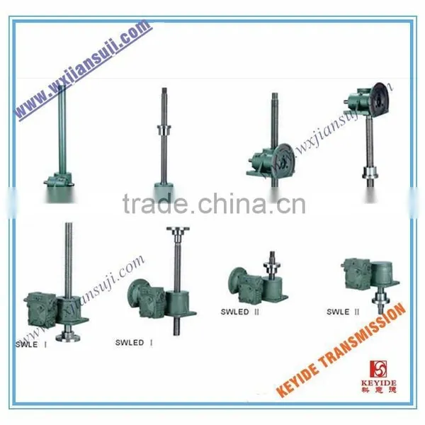 Made in China Manual or Automatic Worm Gearbox Brand Screw Lift photo-2