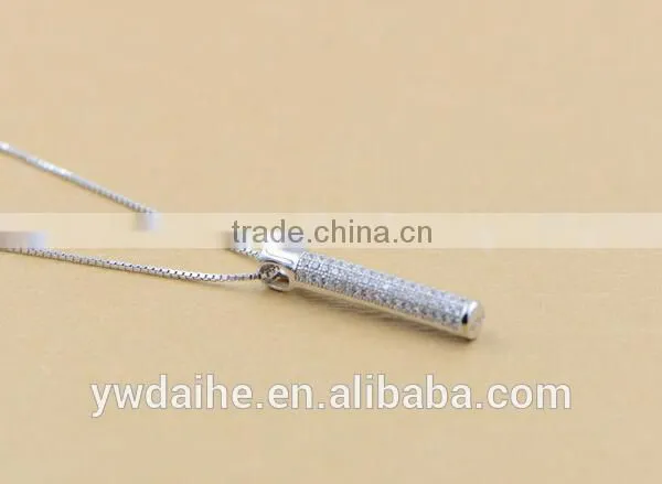 Article S925 pure silver drill collar bone chain female personality type fashion necklace in Europe and America