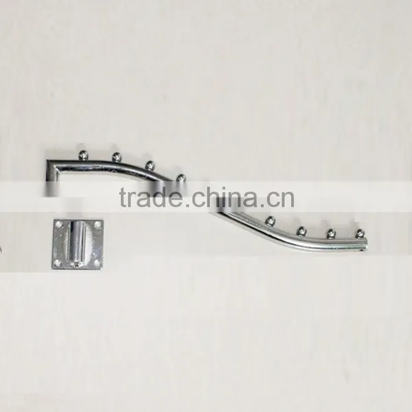 Factory Chrome Finish Wall Mounted Bracket Hook photo-2