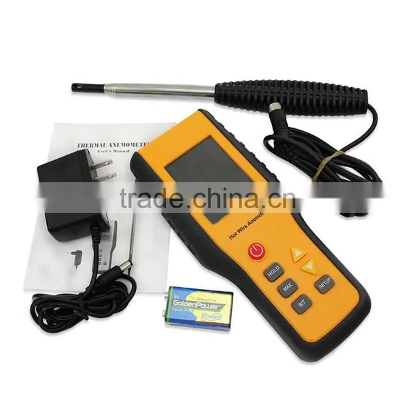 HT-9829 High Level Sensitivity Digital LCD Display Thermal Anemometer Wind Speed Meter Measuring Instrument photo-3