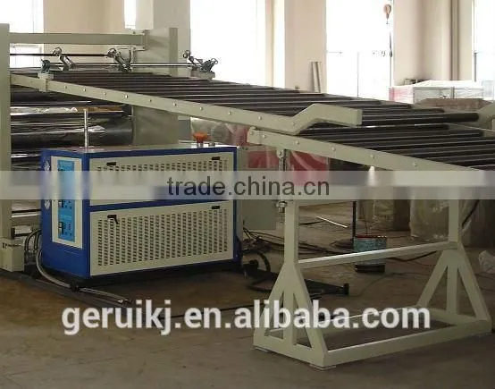 Professional New and Recycled Plastic Extrusion HD LD PE Sheet Production Line photo-6