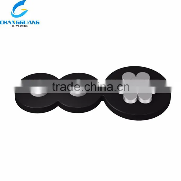 China Cable Manufacturer Changguang Armored Fiber Optic Cable Ftth FRP G652d Self Supporting Bow Type Drop Cable photo-5