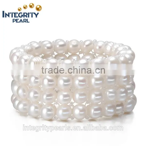 Freshwater Pearls Jewelry With Fancy Clasp