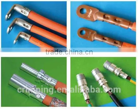 TS-03 Terminal Crimping Machine Crimping Copper Ring Terminals on Heavy Gauge Battery Cable