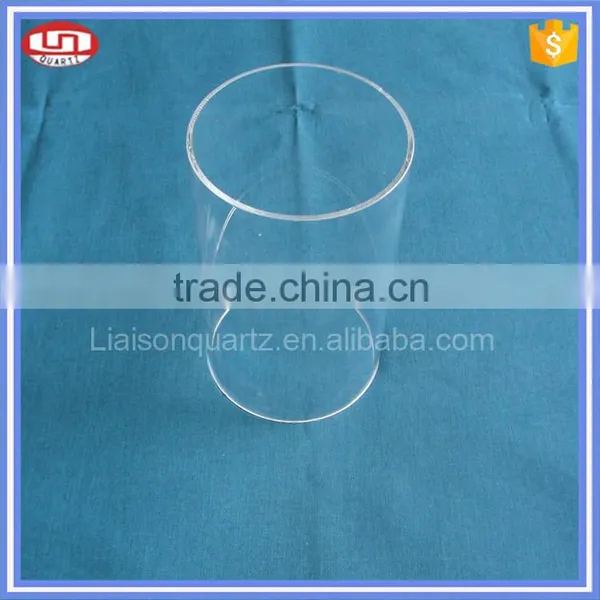 Hot Sale Clear Large Diameter Quartz Glass Tube photo-2