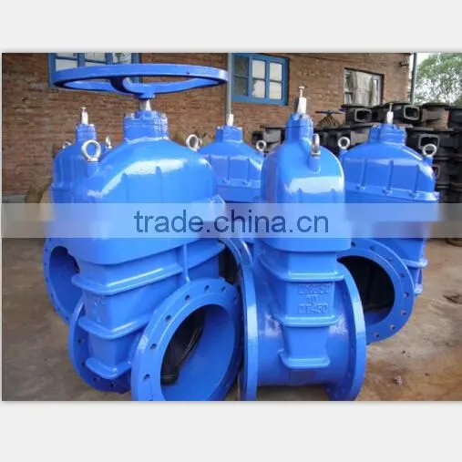 Trade Assurance Cast Iron,ductile Iron Material Flange Type Gate Valve PN16 photo-4
