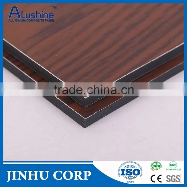 Natural Aluminum Composite Panel of Wooden and Granite Acps photo-6