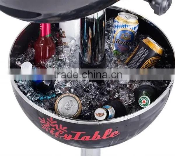 Best Hot Sale Portable Bar Table With Drink Cooler photo-5