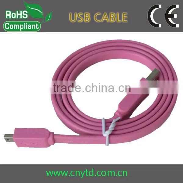 USB2.0 Charging Cable am to 5p Mini Usb Cable photo-2