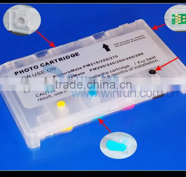 Surejet Refillable Ink Cartridge for Epson T5852 Picture Mate photo-5