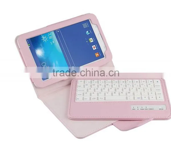 Slide Bluetooth Wireless Keyboard Case for Samsung Tab3 7.0inch Lite T110/T111-SA01 photo-5
