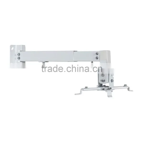 Universal Extendable Tilt DLP LCD LED Projector Mount Bracket 44lbs White Lcd Projector Wall Mount Bracket