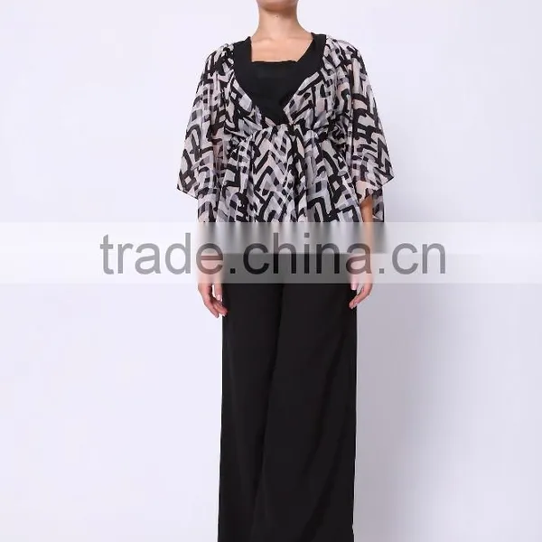 2016 Pretty Steps Winter Collections Chiffon Fabric Type and OEM Seives Supply Type Blouses photo-6