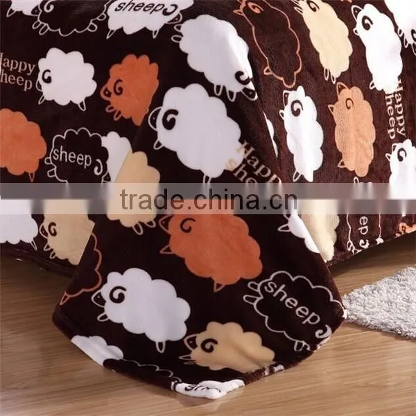 Fantasy Warm Thickened Active Dyeing Four Piece Cashmere Flannel Bedding Sets photo-2