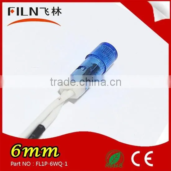 Plastic High Light 8mm 24v Yellow Blue Red Green White Led Control Panel Indicator Light photo-5