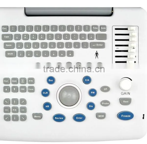 CE Guaranteed Convex Probe Ultrasound Scanner for Vet Animal 12 Inch Portable Ultrasound Machine photo-3