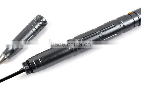 2017 Newest 4 in 1 Tungsten Steel Led Flashlight Tactical Pen for Breaking the Window photo-6