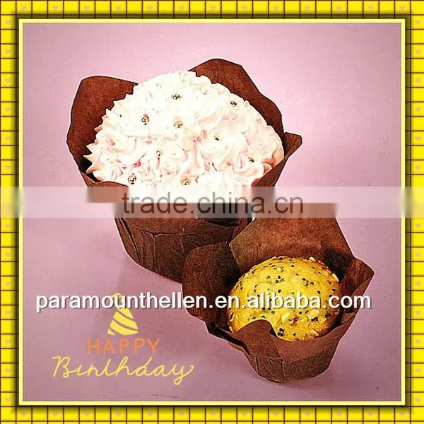 Colorful Tulip Cake Cup Cupcake Baking Wrapper for Thanksgiving photo-6